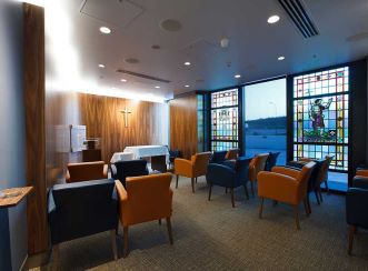 Mater Private Hospital - Chapel (Image courtesy of Watpac and DMW Creative)