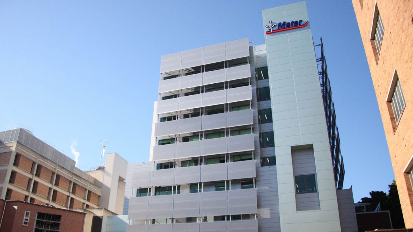 Mater Private Hospital Springfield provides integrated health services across health and wellness to the community. Image courtesy of Watpac and DMW Creative. 