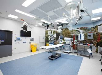 Mater Private Hospital - Theatre (Image courtesy of Watpac and DMW Creative)