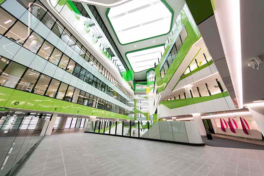 Aurecon economically designed the structural floors and beams to suit any use without the need to strengthen the existing structures.