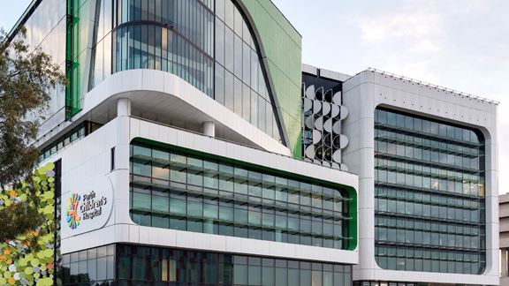 Designing for post disaster recovery in Perth Children’s Hospital.