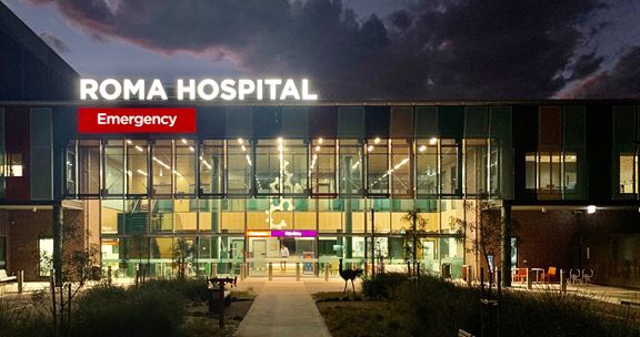 Roma Hospital redevelopment improves and maintains the health and well-being of patients, staff, and the regional communities' for future generations.