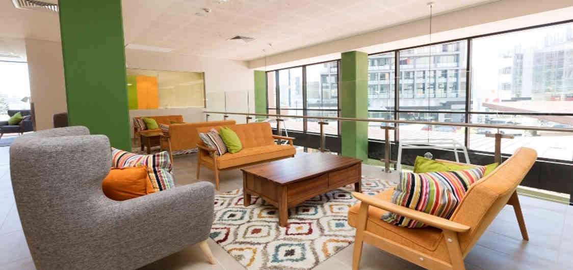 Retreat area at the Ronald McDonald House in South Brisbane. 