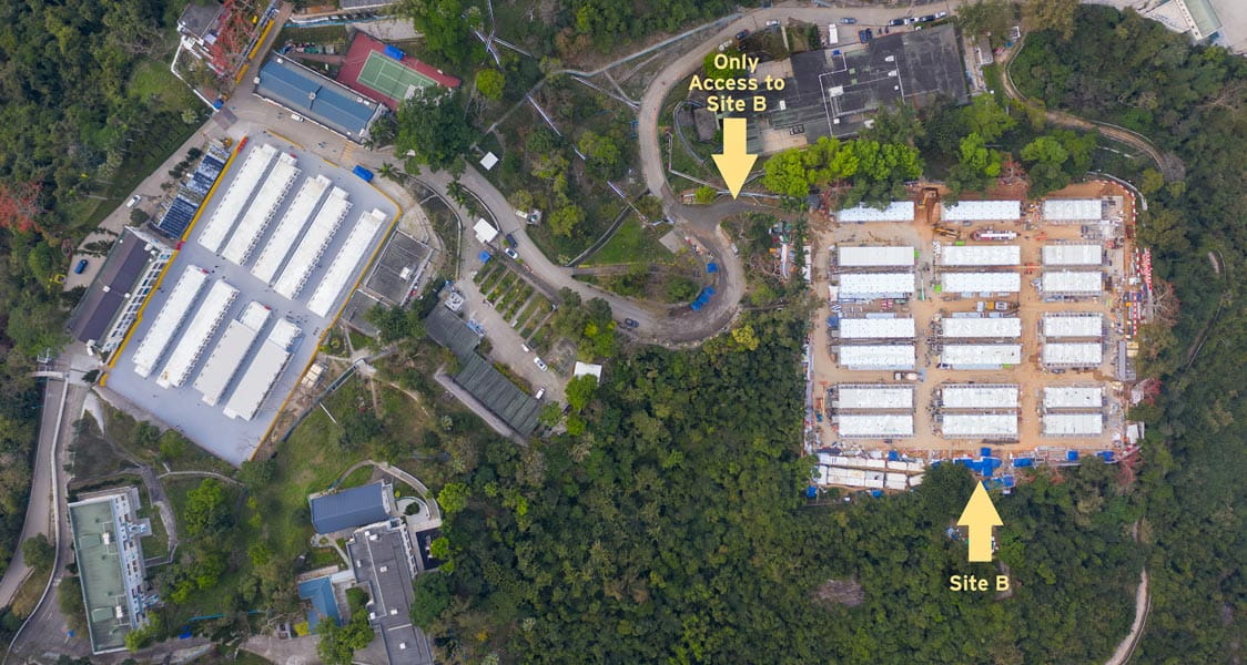 Aurecon Hong Kong was commissioned by CSCE to provide site formation design services and road improvement for the construction of the temporary quarantine village.