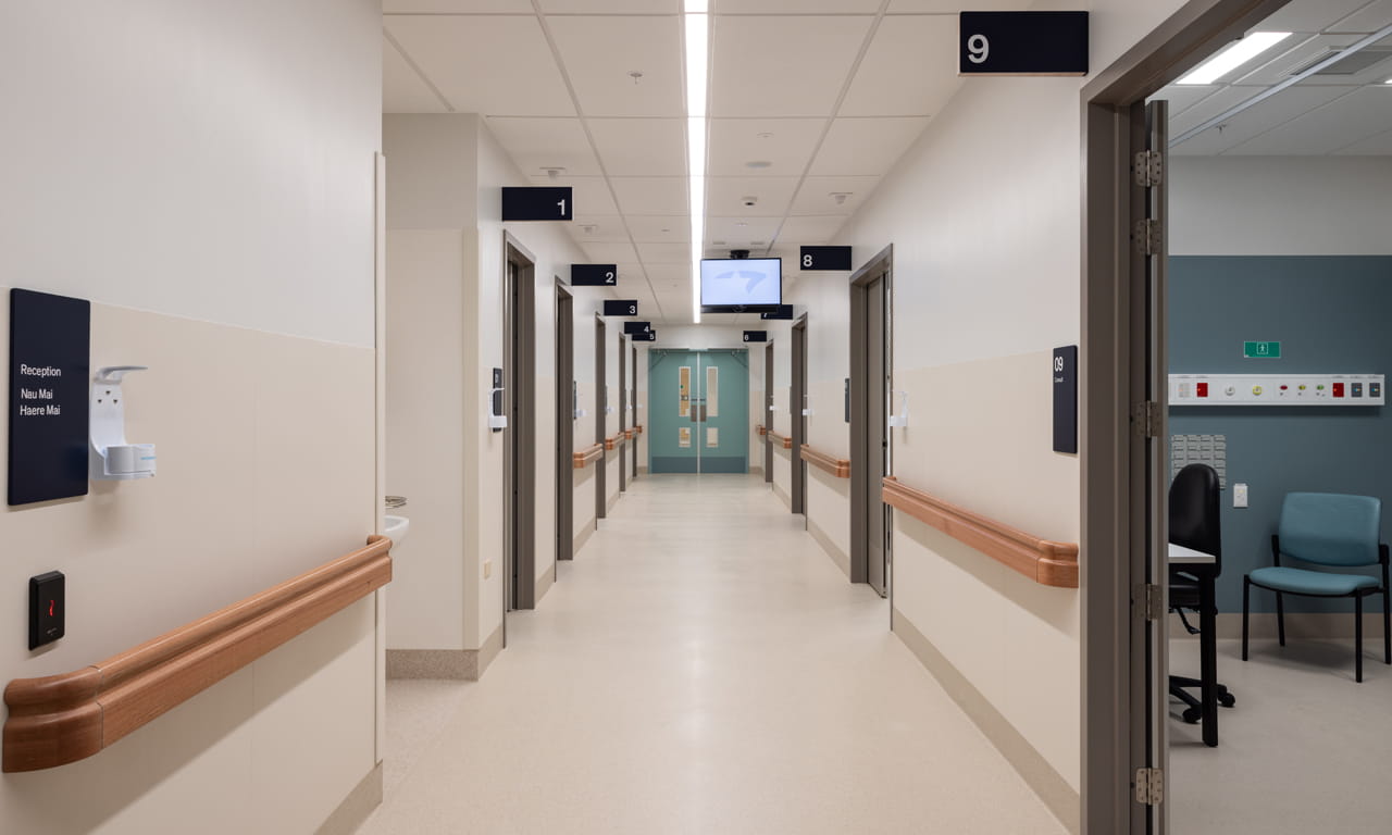 The project team designed floor systems for Tōtara Haumaru that allow future services to be installed with minimal restrictions. Image credit by Mark Scowen Photography.