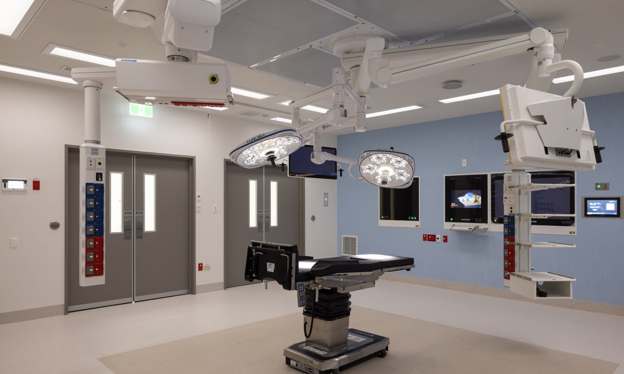 Tōtara Haumaru includes new wards and operating theatres designed from a whanau and patient-centred perspective. Image credit by Mark Scowen Photography.