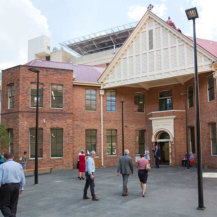 Whitty Building external facade, an Aurecon redevelopment project.