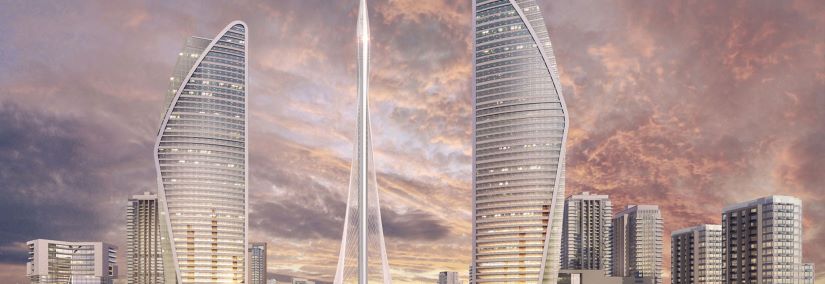 Aurecon worked with Santiago Calatrava to create a iconic residential and leisure destinations in Dubai. Image courtesy of Emaar Properties.