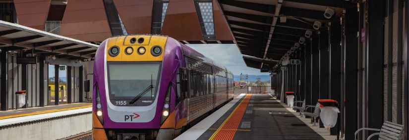 Regional Rail Revival will improve the rail public transport services and amenities for regional communities throughout Victoria. Image courtesy of Rail Projects Victoria.