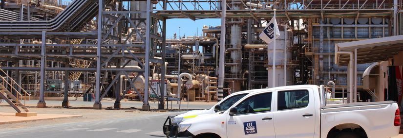 Sustaining a competitive hydrogen market in Australia. Image courtesy of Yara Pilbara.
