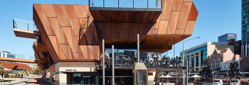 Yagan Square was envisaged to be a cultural precinct to have fun, meet, play, eat and shop. Image courtesy of Peter Bennetts.