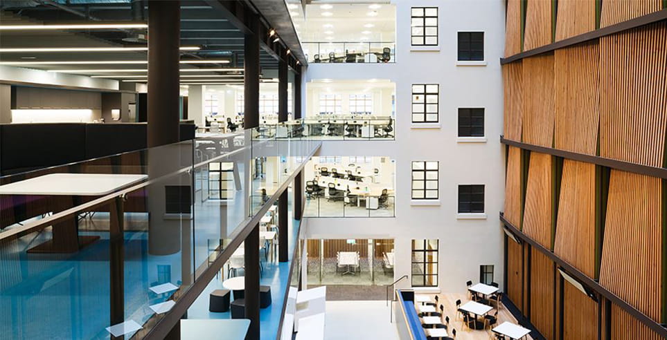 Aurecon transformed heritage building 15 Stout Street, Wellington into a modern New Zealand Green Building Council (NZGBC) 5 Green Star awarded office space.