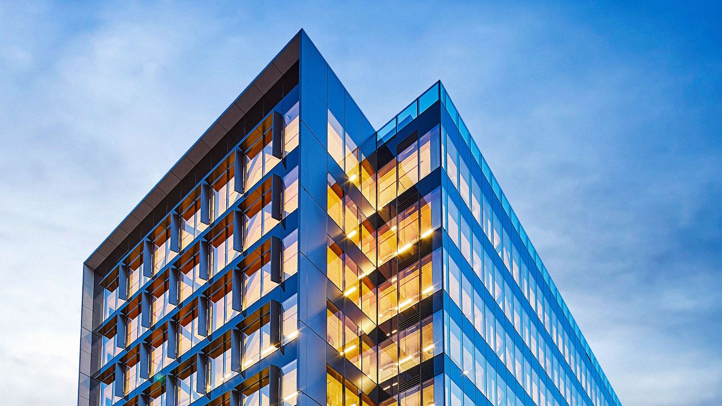 Australia’s tallest and largest engineered timber office building. Image courtesy of Lendlease.