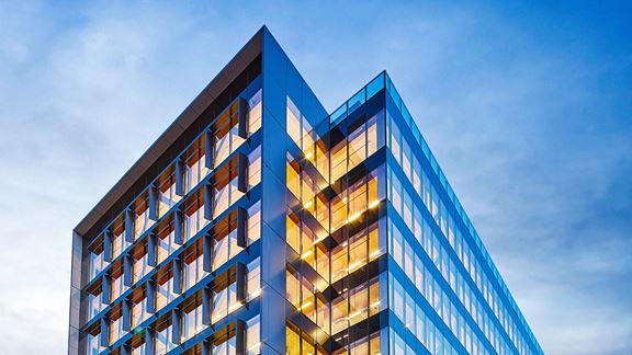 Australia’s tallest and largest engineered timber office building. Image courtesy of Lendlease.