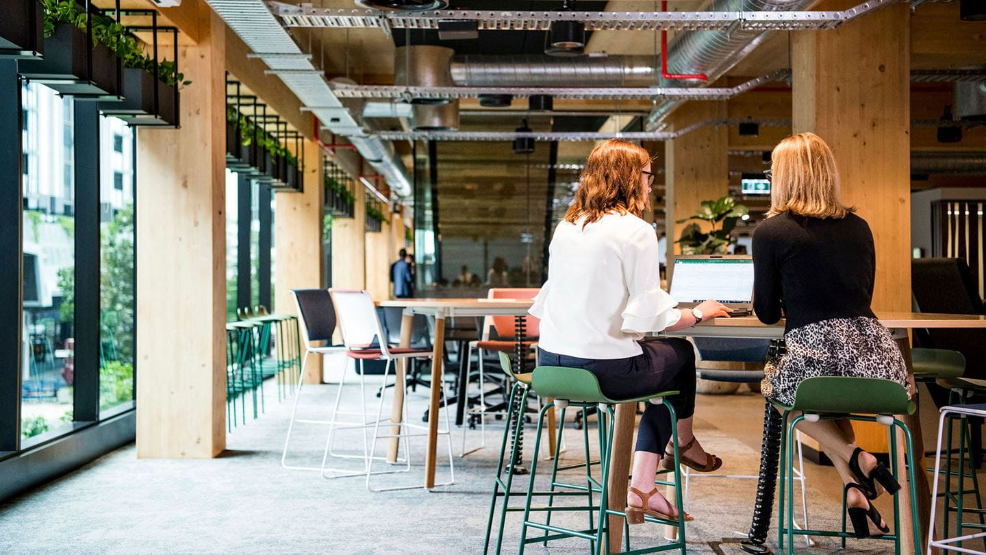 Aurecon is one of the anchor tenants in the 25 King building.