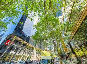 The vision for the 567 Collins St. building was to be 