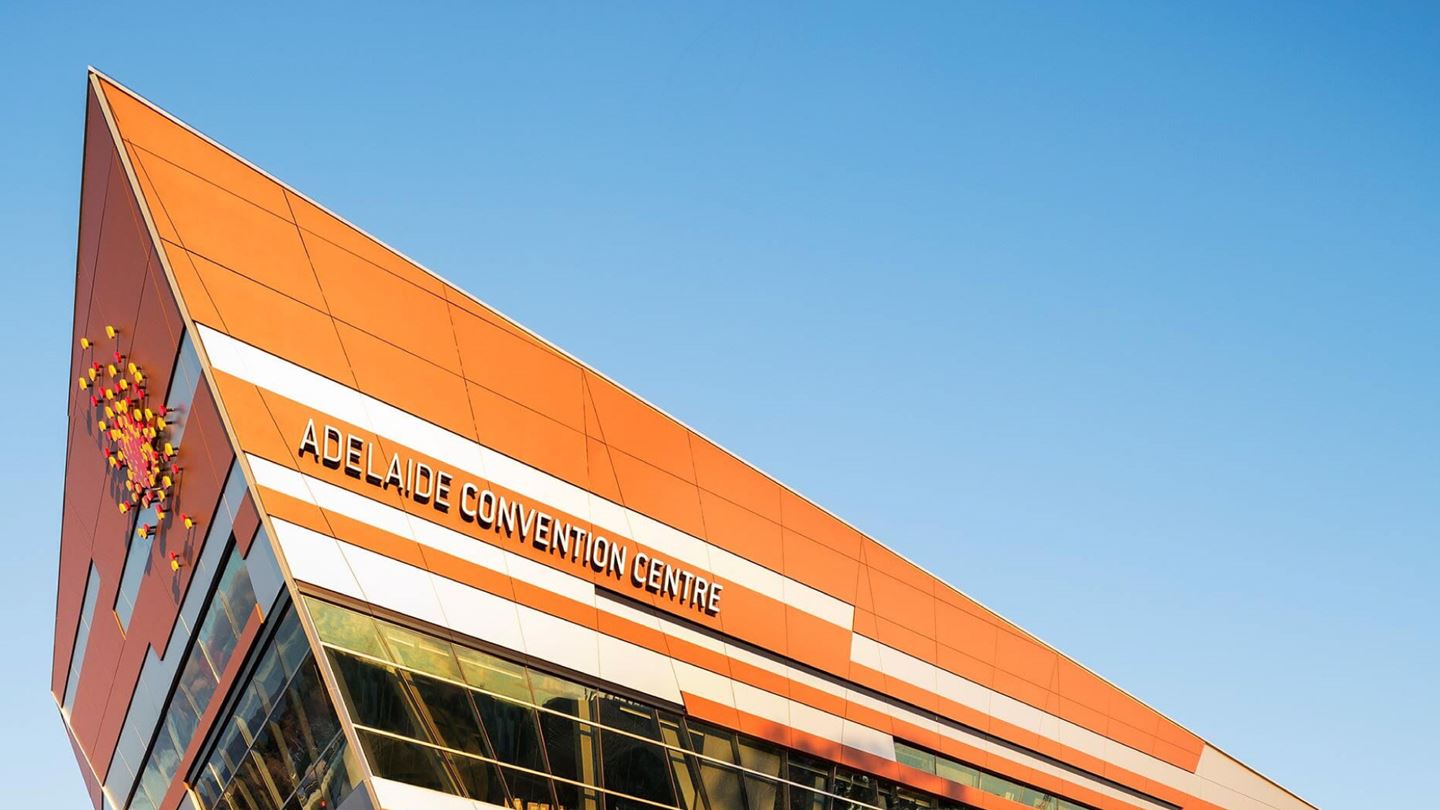 Adelaide Convention Centre is one of the world’s premier conference centres. Image courtesy of Peter E Barnes.