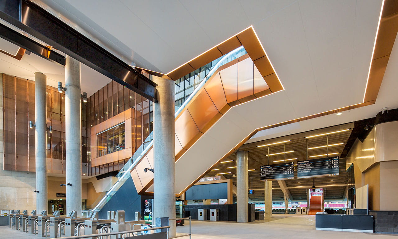 Interior of Adelaide Oval