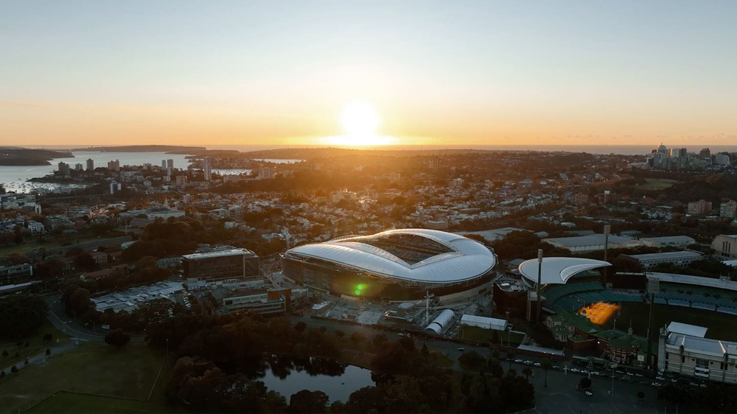 The new Allianz Stadium allows NSW to continue offering fans some of the most memorable moments in Australian sports history. Image courtesy of Venues NSW.
