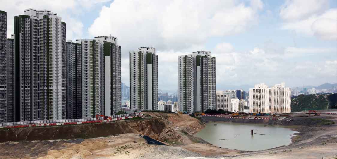 Aurecon's Anderson Road Quarry project in Hong Kong will transform into a housing site.