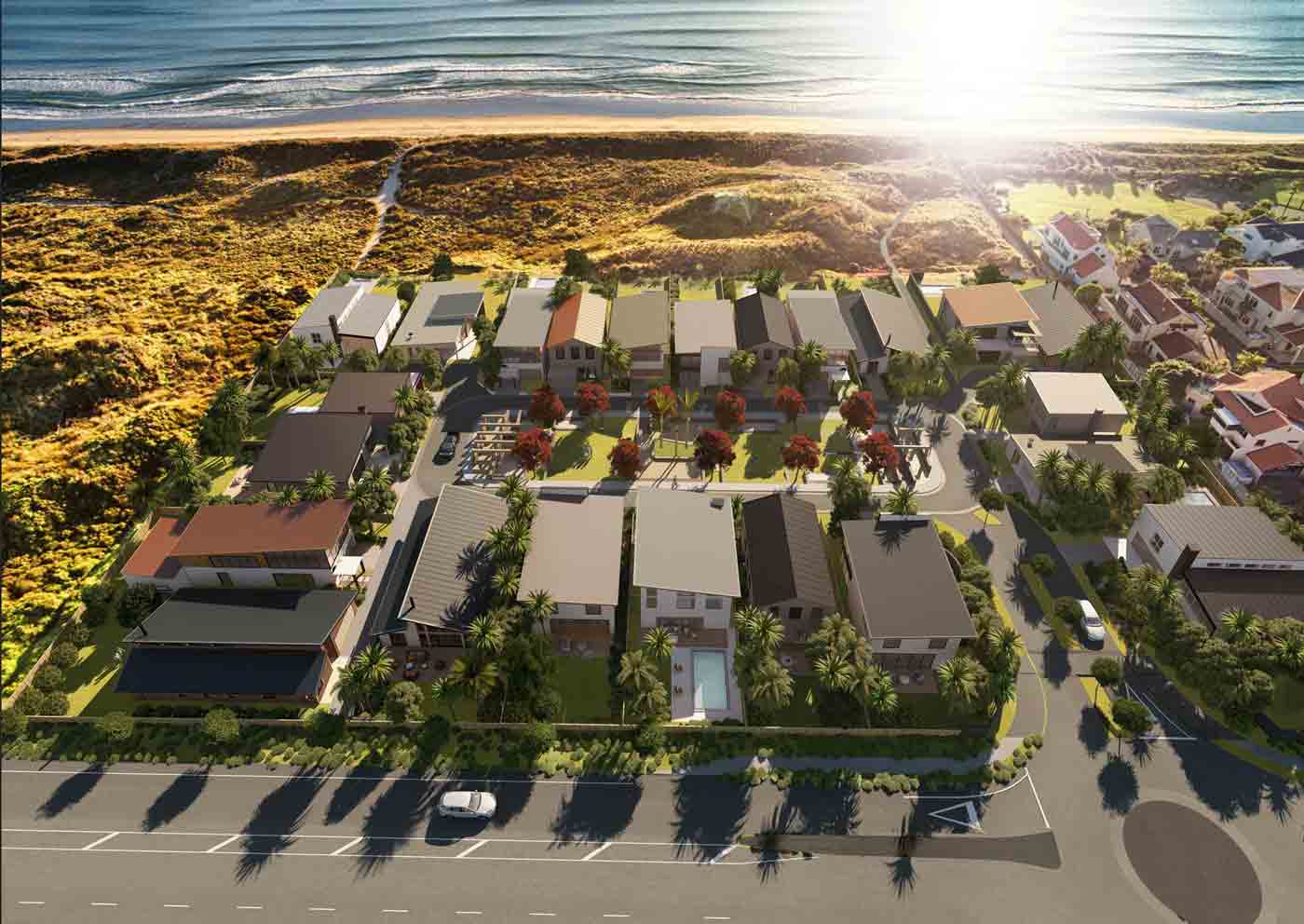 Beaches at Coast Papamoa, Tauranga, New Zealand Aurecon