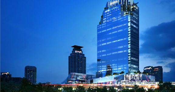 Bhiraj Tower at EmQuartier is in the centre of Sukhumvit Road, and the centre of commerce and business is in Bangkok.