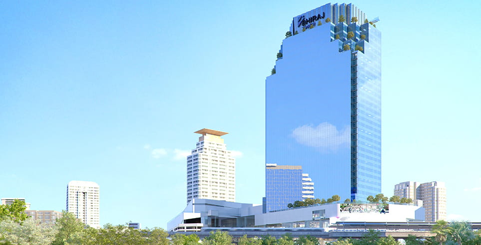 Day view of Bhiraj Tower - Tower 2.
