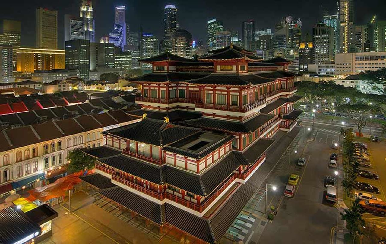 Before Aurecon was appointed by the Buddha Tooth Relic Temple &amp; Museum, to provide specialist lighting consultancy services.