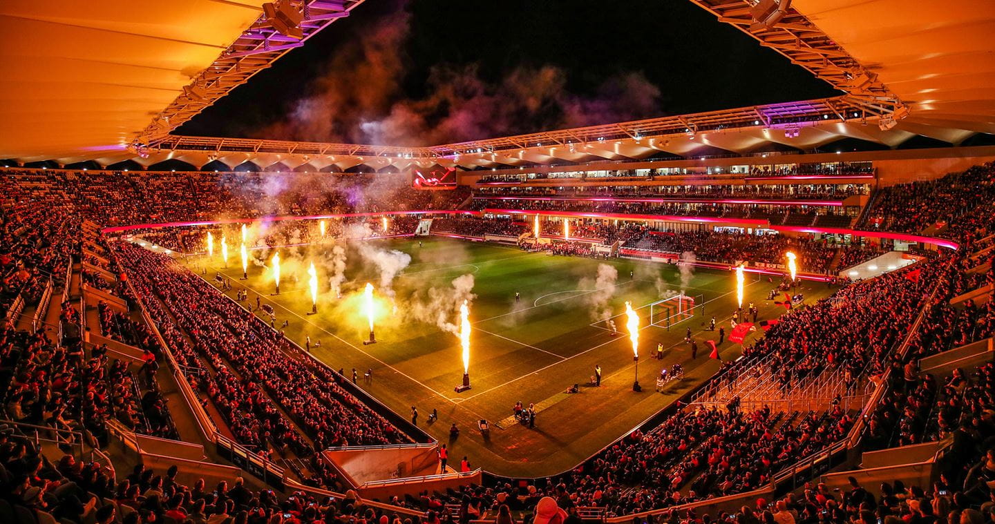 CommBank Stadium focused on sustainability and collaboration, creating a various sports precinct.