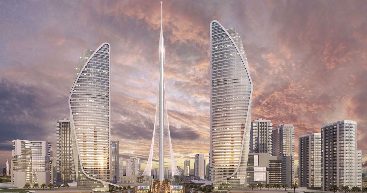 Aurecon worked with Santiago Calatrava to create a iconic residential and leisure destinations in Dubai. Image courtesy of Emaar Properties.