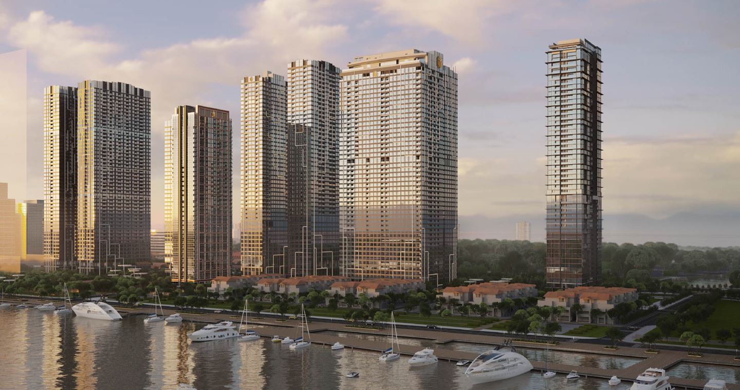 Delivering world-class development and multi-disciplinary engineering services to the Grand Marina Saigon. Image courtesy of Masterise Homes.