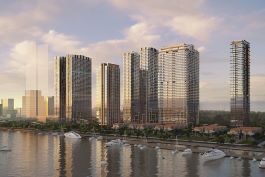 Aurecon partners with Masterise Homes to deliver world-class development and multi-disciplinary engineering services to the Grand Marina, Saigon. Image courtesy of Masterise Homes.