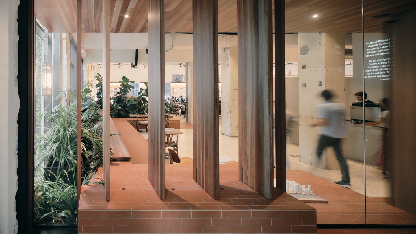 Hassell Brisbane Studio, designed for openness and creativity.