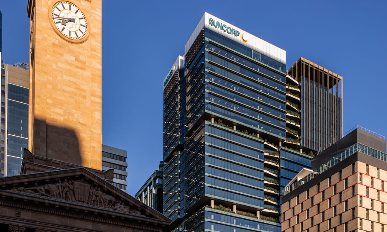 80 Ann Street now sits grandly in the centre of Brisbane’s CBD, Australia.