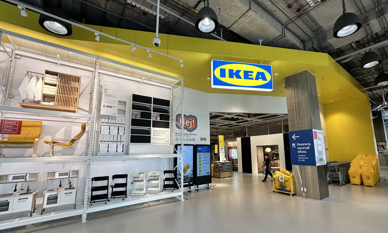 IKEA Sukhumvit: Integrated within a shopping complex in the heart of Bangkok, IKEA’s third high quality store in Thailand provides an exceptional shopping experience. 