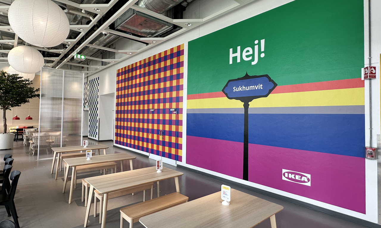 Ikea Sukhumvit, the third store in Thailand, is now open on the 3rd floor of the new Emsphere shopping mall.
