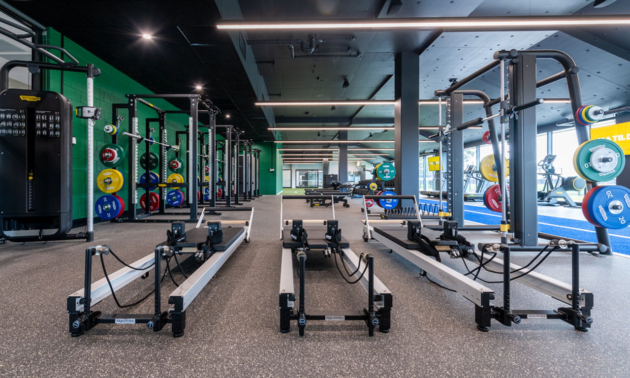 A dedicated training and change facility is the central feature of the development, used exclusively by the CommBank Matildas in the lead-up to the FIFA Women’s World Cup 2023TM. Image courtesy of Mark Avellino Photography.