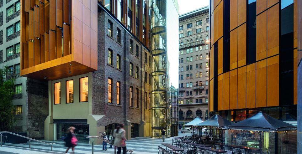 This premium grade office tower is located in the central business district of Sydney.
