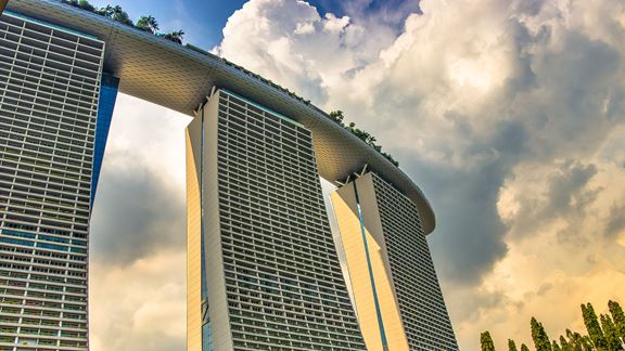 Marina Bay Sands is one of the world's most recognisable structures in the heart of Singapore's Marina Bay downtown district.