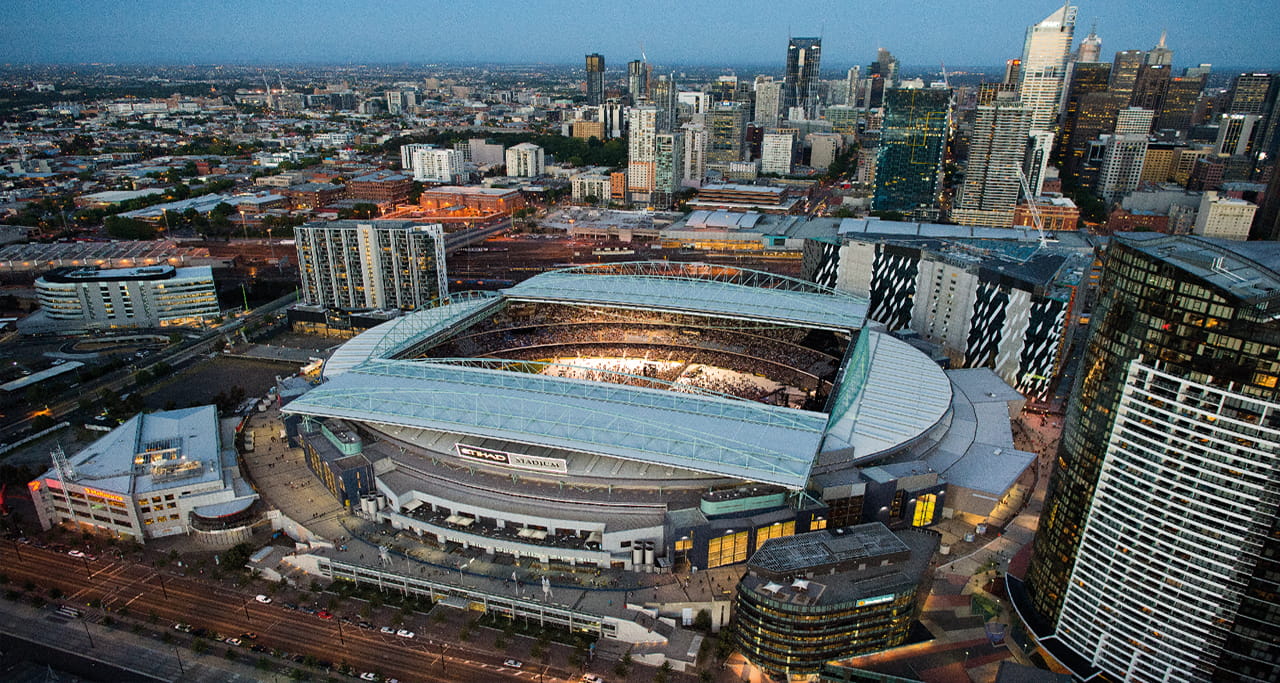 Etihad Stadium Docklands Vic Seating Chart