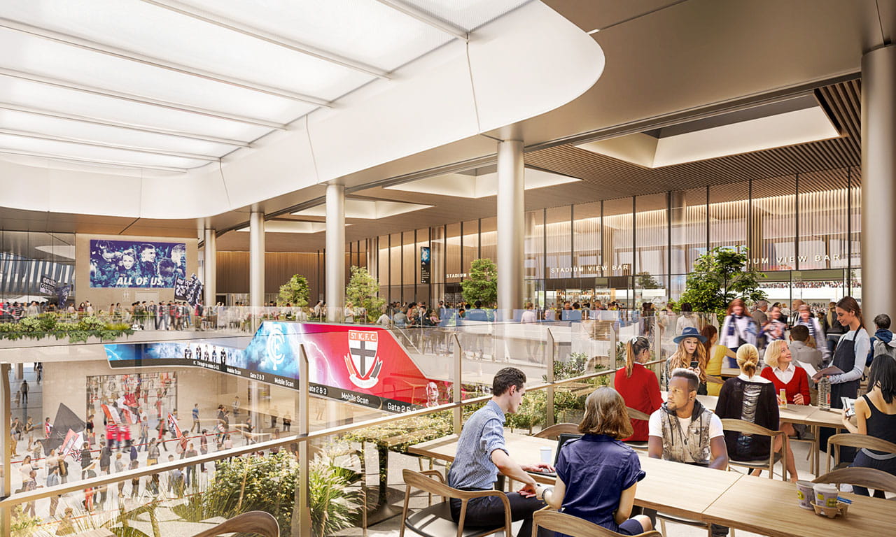 Aurecon has a long history with Marvel Stadium.