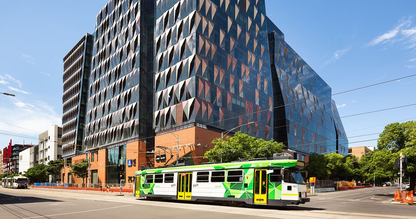 Melbourne Connect is a leading innovation centre that accommodates co-working spaces and commercial office spaces.