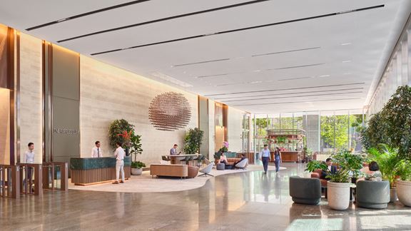 Revitalising One Raffles Quay with sustainable design and community focus. Image courtesy of Christopher O’Grady.