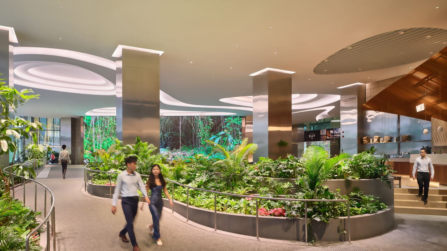 One Raffles Quay earns BCA Green Mark Platinum certification as a top sustainable office in Singapore's CBD. Image courtesy of Christopher O’Grady.