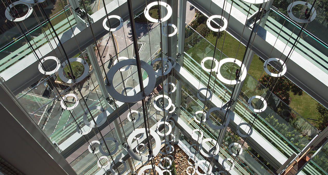 The unique Sky Garden within the Queen Elizabeth II Courts of Law.