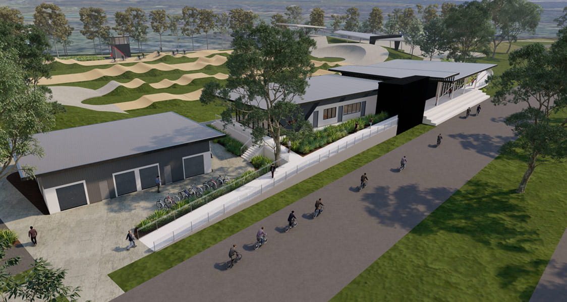 The precinct will serve as a high-quality multisports facility that offers a range of activities for communities and visiting sports teams.