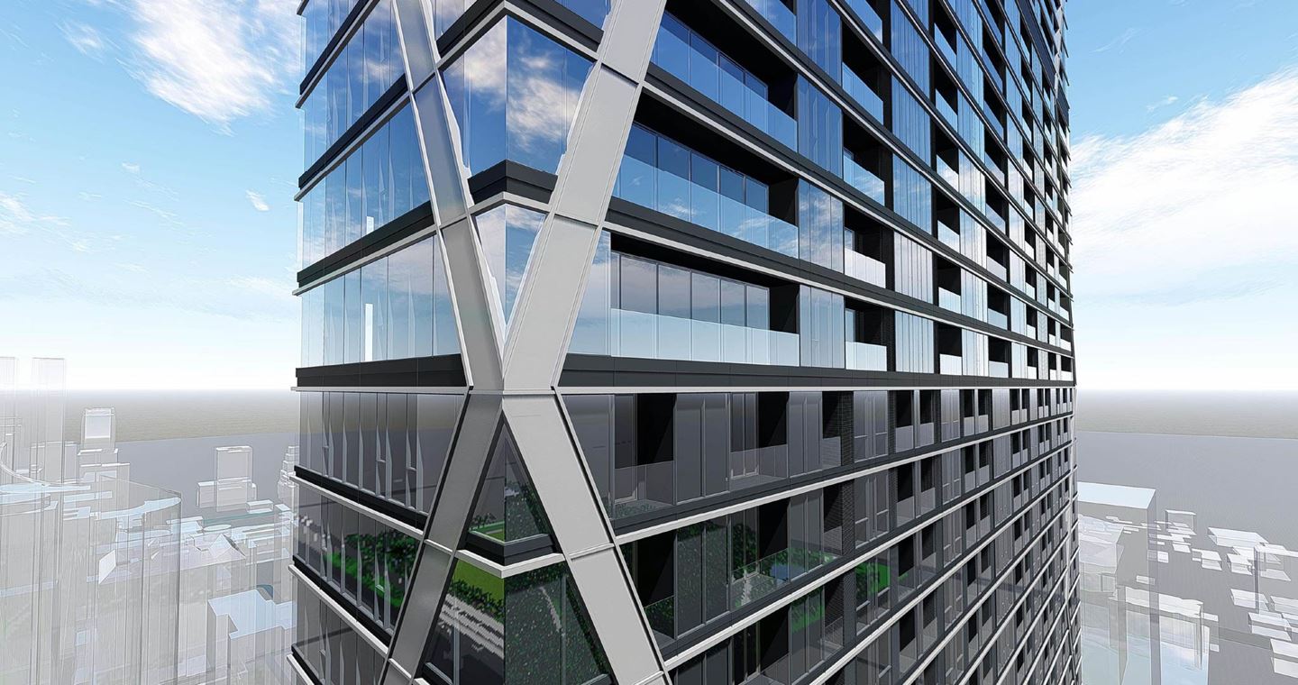 Soonthareeya Ratchadamri, one of the top five slimmest buildings in the world. Image courtesy of Areeya Property PLC & Palmer and Turner (Thailand).