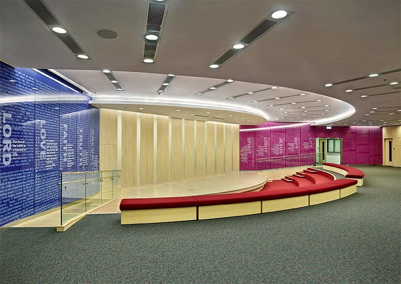 Youth Centre in St Andrew’s Church Life Centre, Kowloon, Hong Kong.