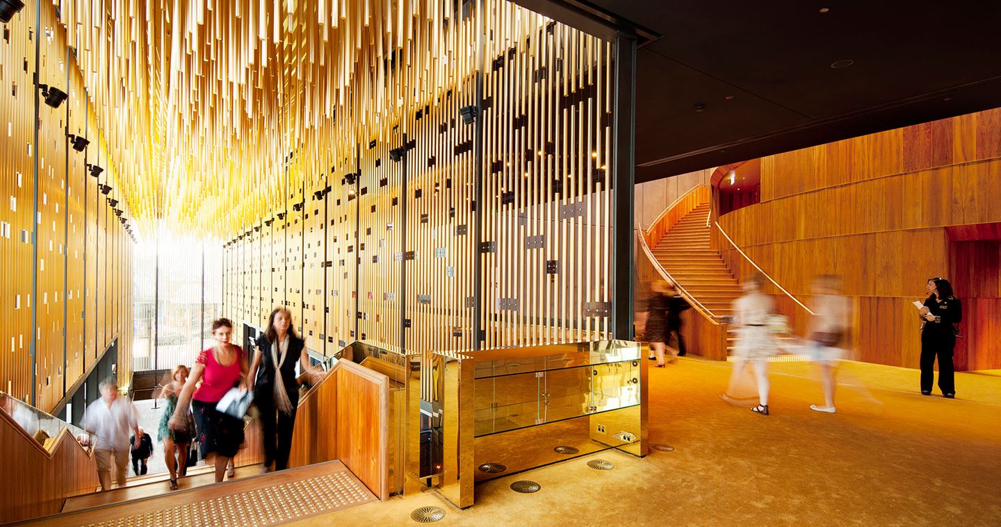 Providing key sustainable building services design for the new State Theatre of Western Australia. Image courtesy of Kerry Hill Architects.