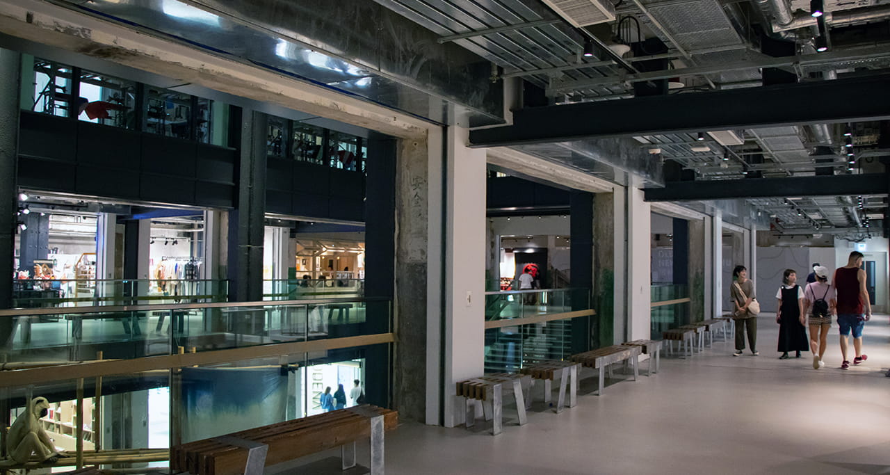The project was inspired by the desire to preserve its roots in Tsuen Wan while giving new life to Mills 4, 5 and 6. They wanted to honour its history and build the future. Image courtesy of Nan Fung Textiles Second Mill Ltd.